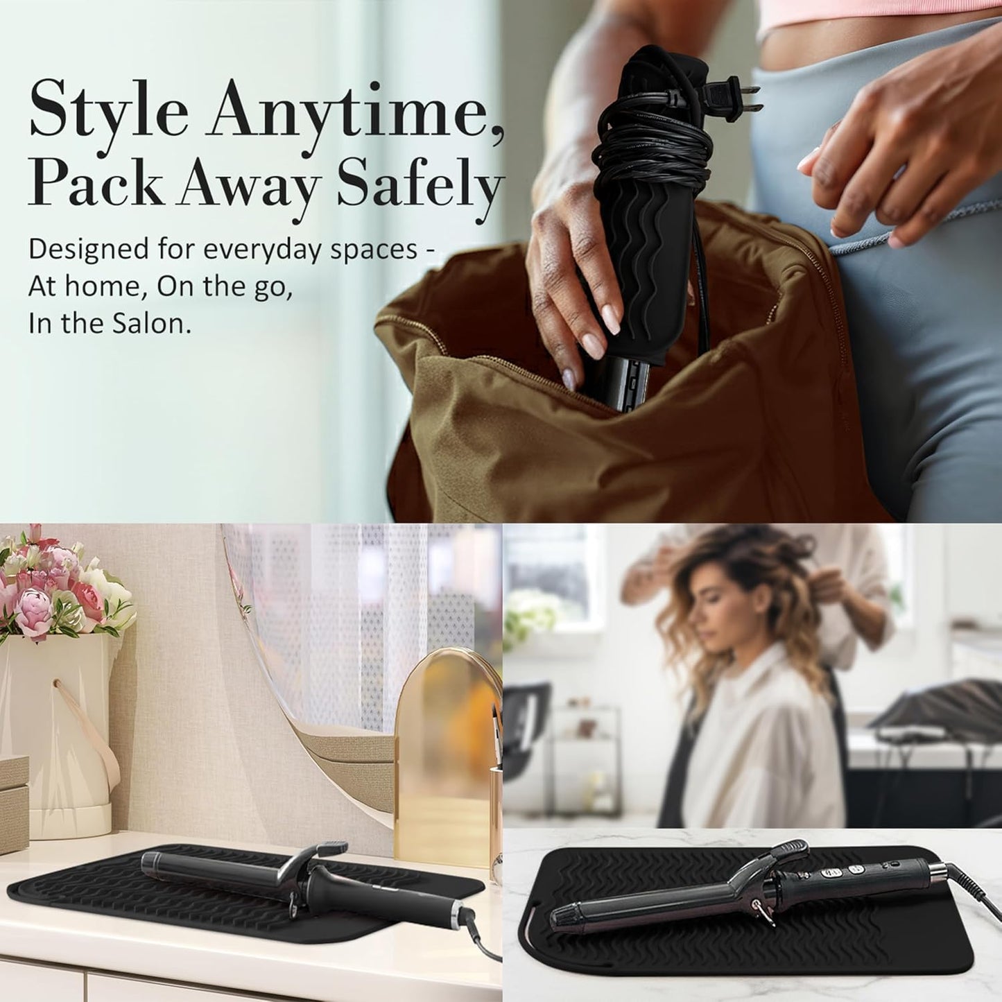 Nora Beauty™ Silicone Heat Mat